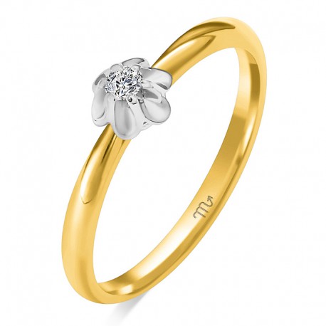 Pierścionek złoty S-97