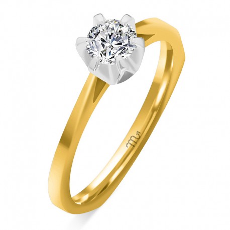 Pierścionek złoty S-11