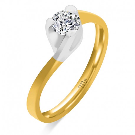 Pierścionek złoty S-26