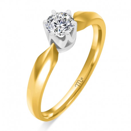 Pierścionek złoty S-33