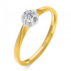 Pierścionek złoty S-35