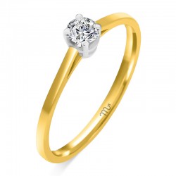 Pierścionek złoty S-44