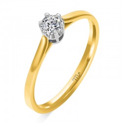 Pierścionek złoty S-48