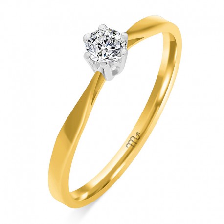 Pierścionek złoty S-50