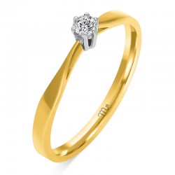 Pierścionek złoty S-51