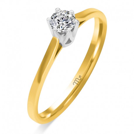 Pierścionek złoty S-60