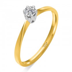 Pierścionek złoty S-61