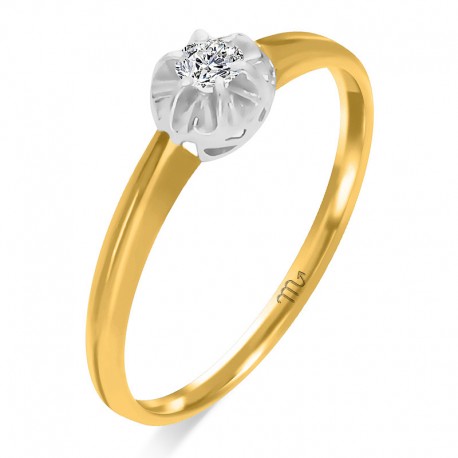 Pierścionek złoty S-65