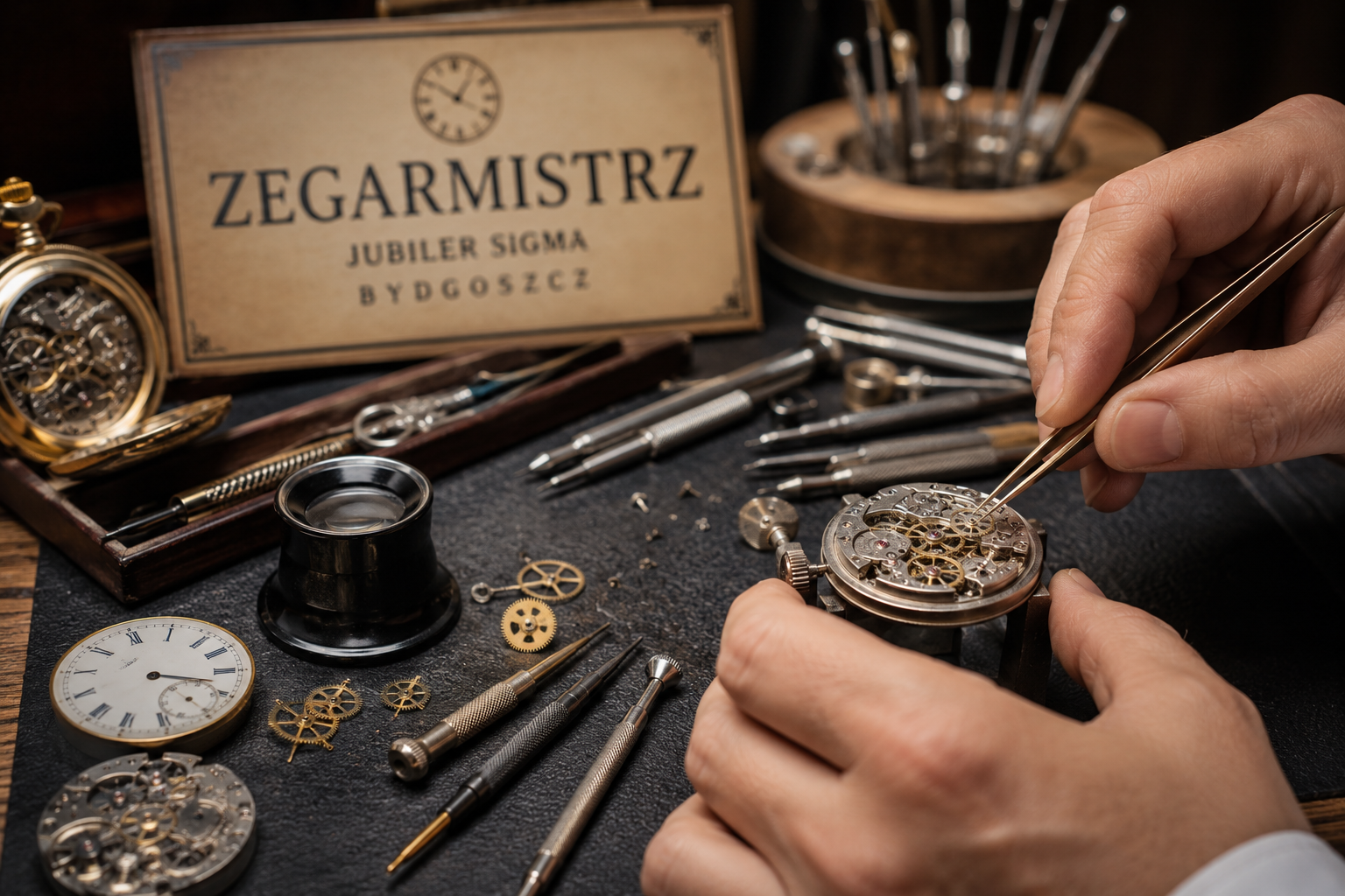 zegarmistrz bydgoszcz naprawa zegarków
